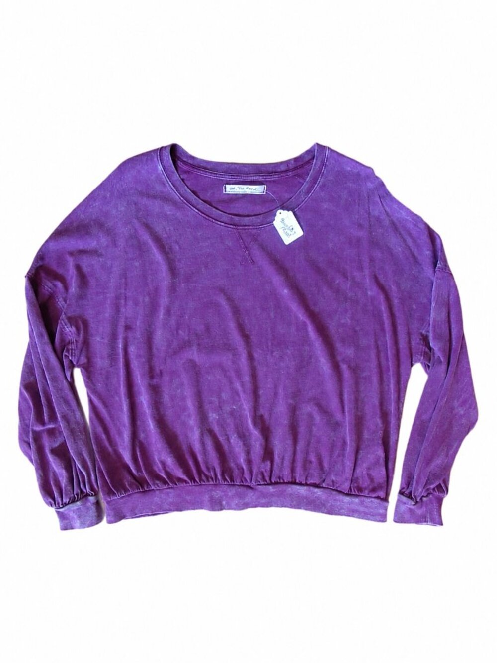 We The Free 100% Cotton Oversized Long Sleeve Top | XS